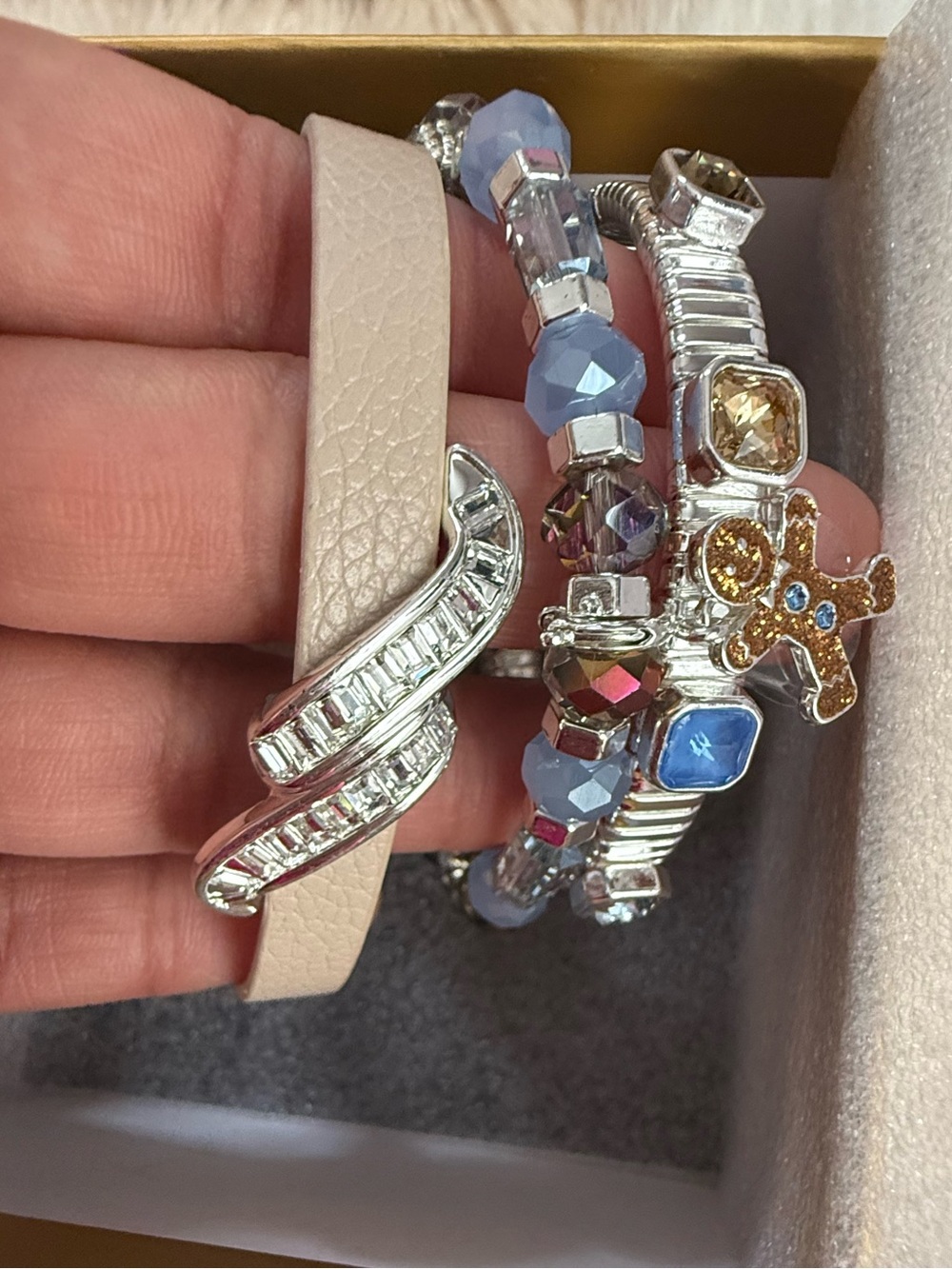 Bomb Party Gem Society Bracelet Stack